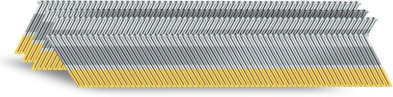 SITLDY 15 Gauge DA Angled Finish Nails, 34-Degree, 1-1/4 Inch 2000-Pack Galvanized, for Pneumatic, Electric Angled Finish Nailer - Image 1